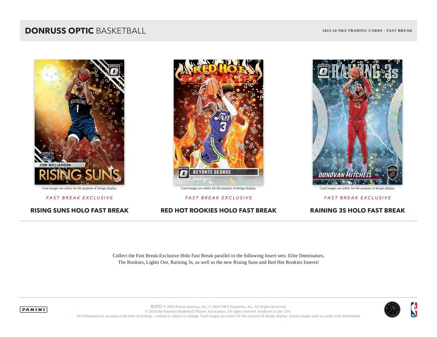 2023-24 Panini Donruss Optic Basketball Fast Break Box