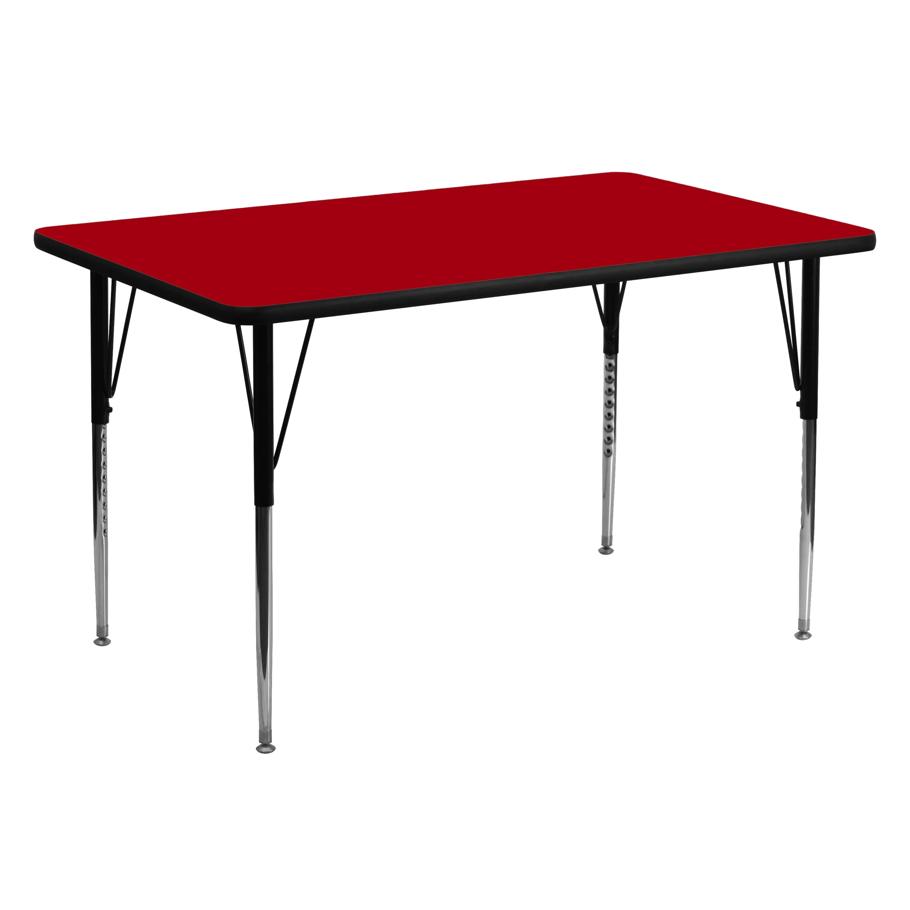 30x60 REC Red Activity Table XU-A3060-REC-RED-T-A-GG