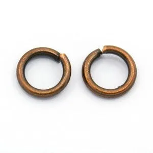 Antique Copper Open Jump Ring 4mm 18GA (200 pcs)