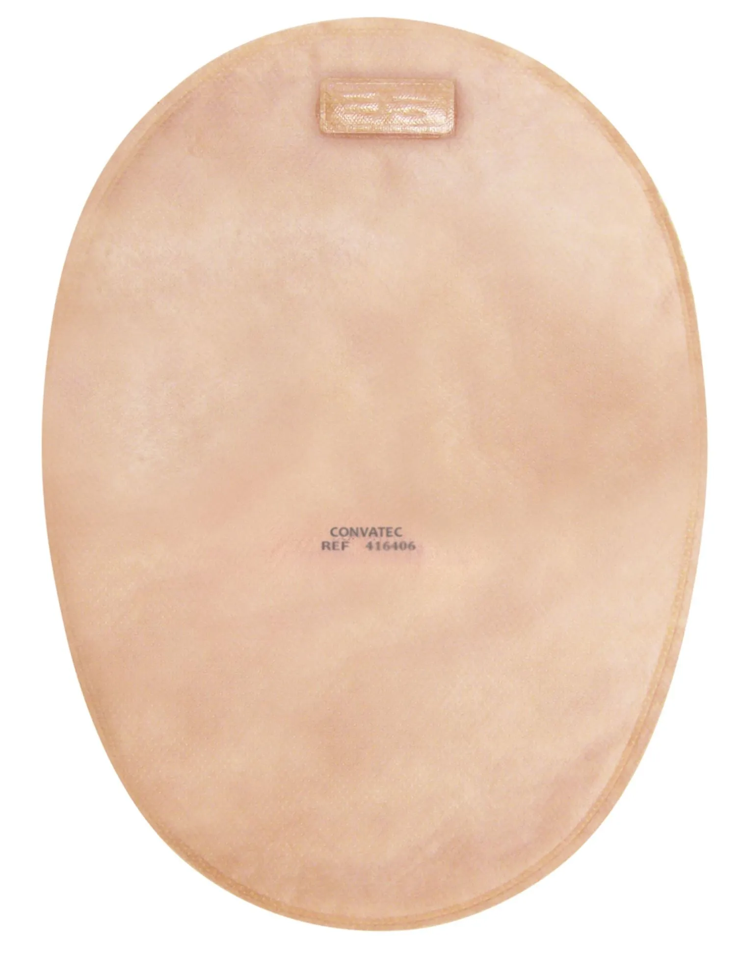 ConvaTec 416404 Natura   Closed-End Pouch, 8" Pouch With 2-Sided Comfort Panel; No Filter Tan 38mm (1-1/2") Flange