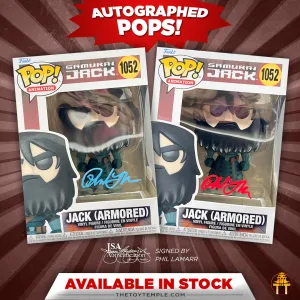 Funko POP! Jack (Armored) Samurai Jack #1052 [Autographed]