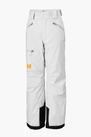 Girls Snowpant Helly Hansen Elements White