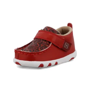 Infant Twisted X Cherry Tooled Driving Moc