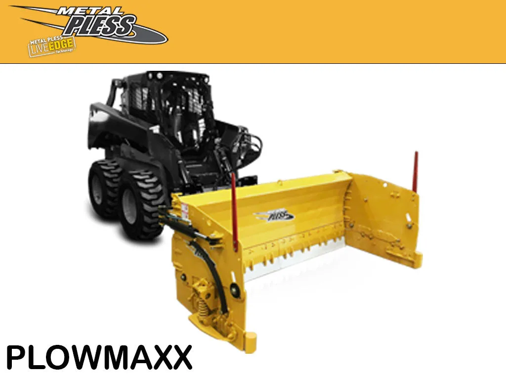 METAL PLESS Hydraulic wing snow plow