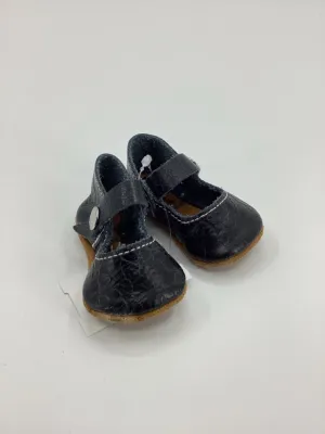 Mon Petit Child Size 1 Toddler Black Baby/Walker Shoes