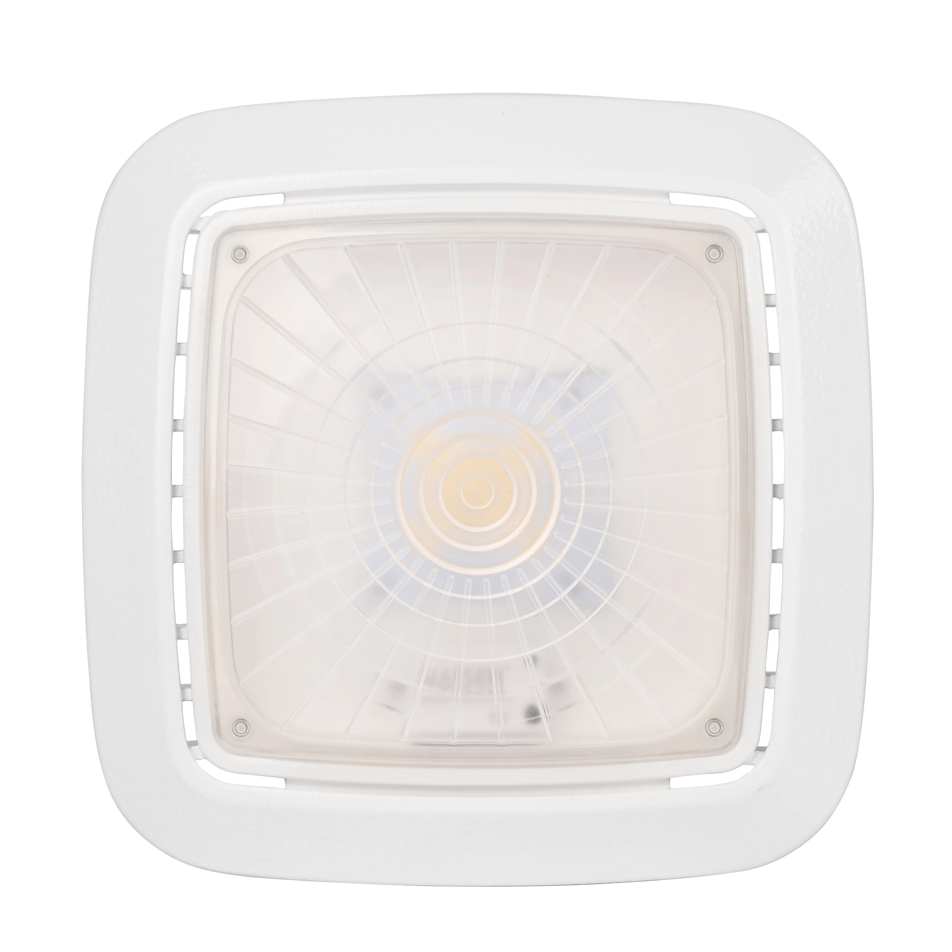 Parking Garage/Canopy Light w/Motion Sensor - Bluetooth App Programmable (30w/50w/75w/100w) 14,000lm 3CCT (3000K/4000K/5000K) Adjustable 100-277vAC