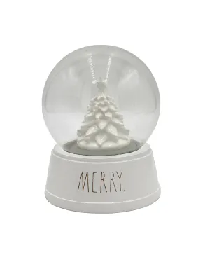 Rae Dunn "Merry" Resin Snowglobe