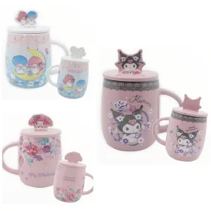 Sanrio Ceramic Mug with Character Lid