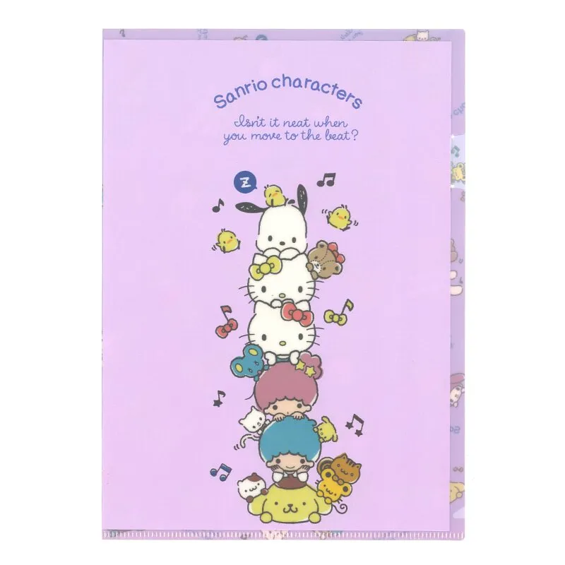 Sanrio Character A4 Folders (Pattern series)