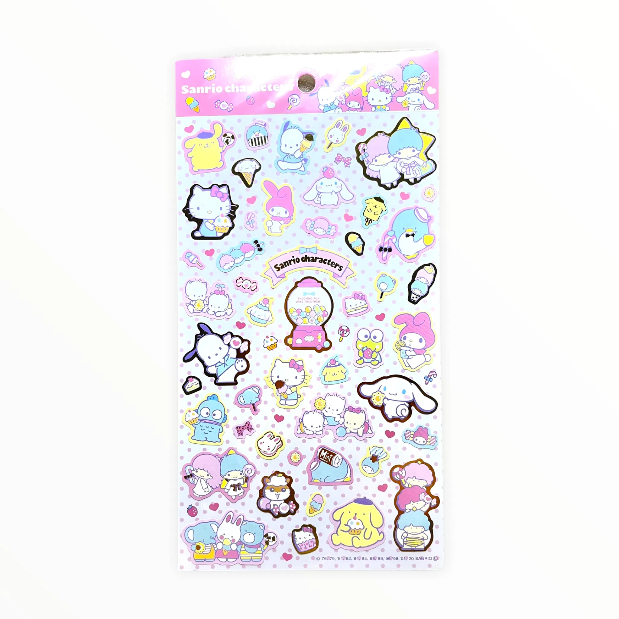 Sanrio Character Sticker Sheet