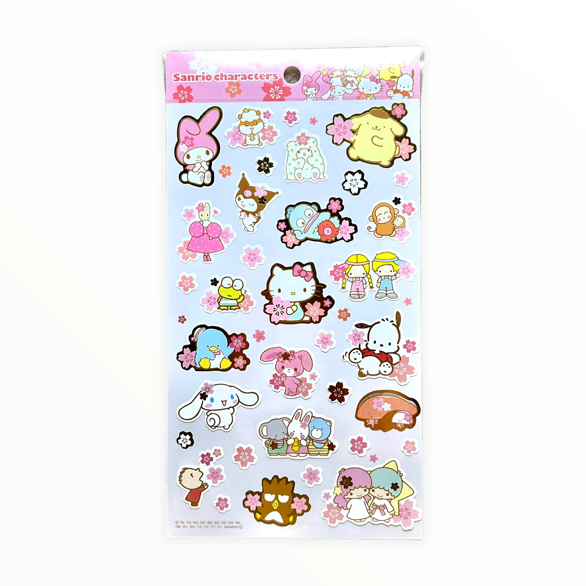 Sanrio Character Sticker Sheet