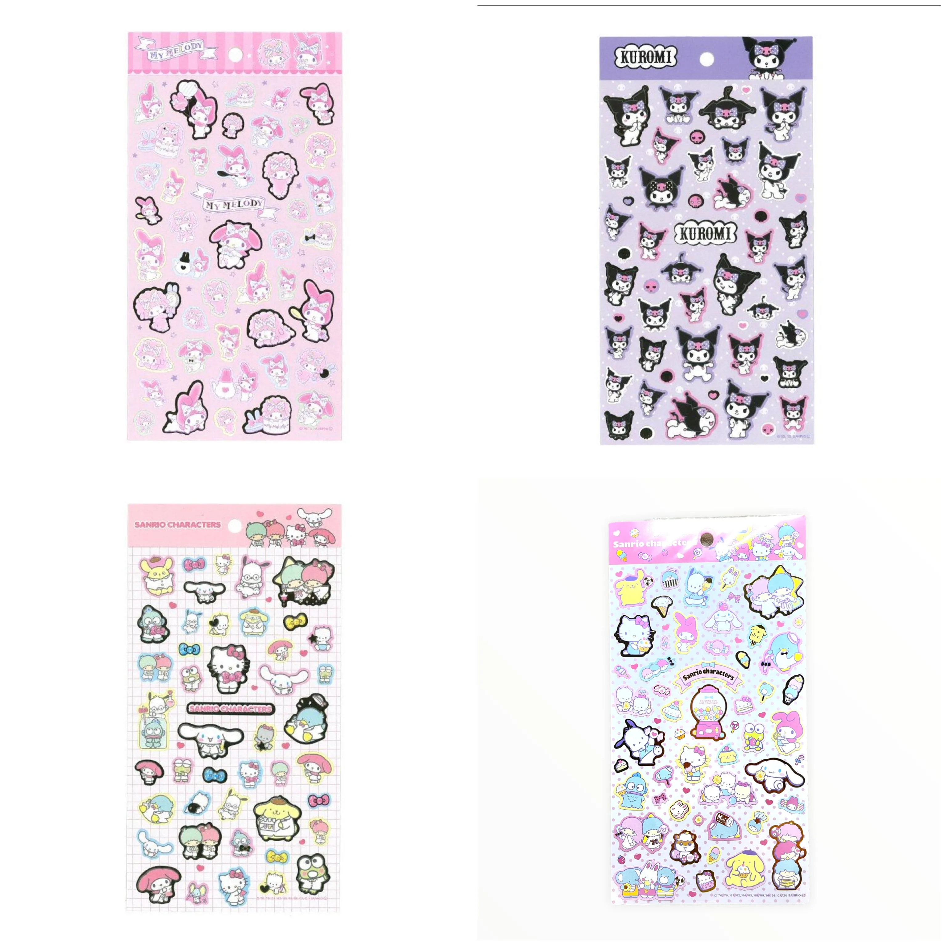 Sanrio Character Sticker Sheet