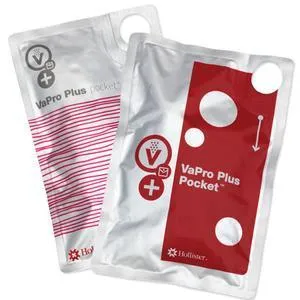 VaPro Plus Pocket Hydrophilic Intermittent Catheter, 8 Fr, 16"