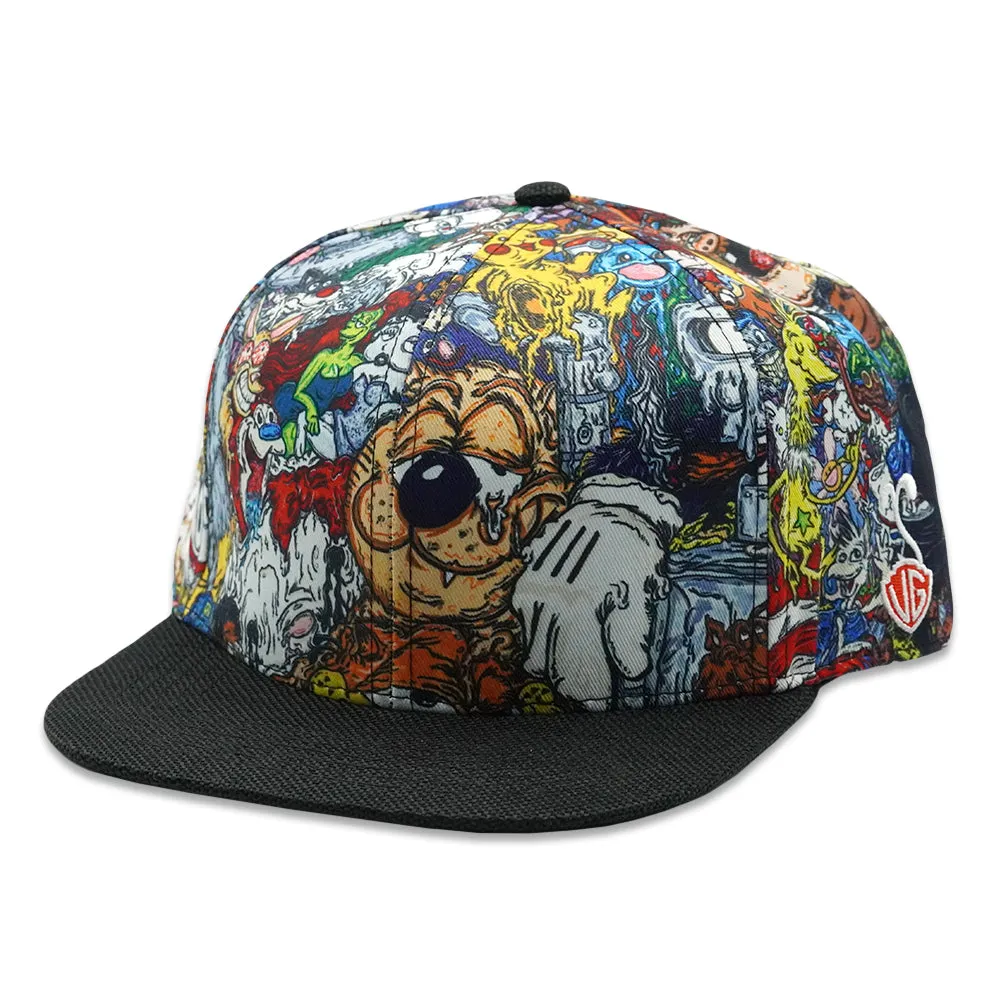 Vincent Gordon Cartoon Gumbo Fitted Hat