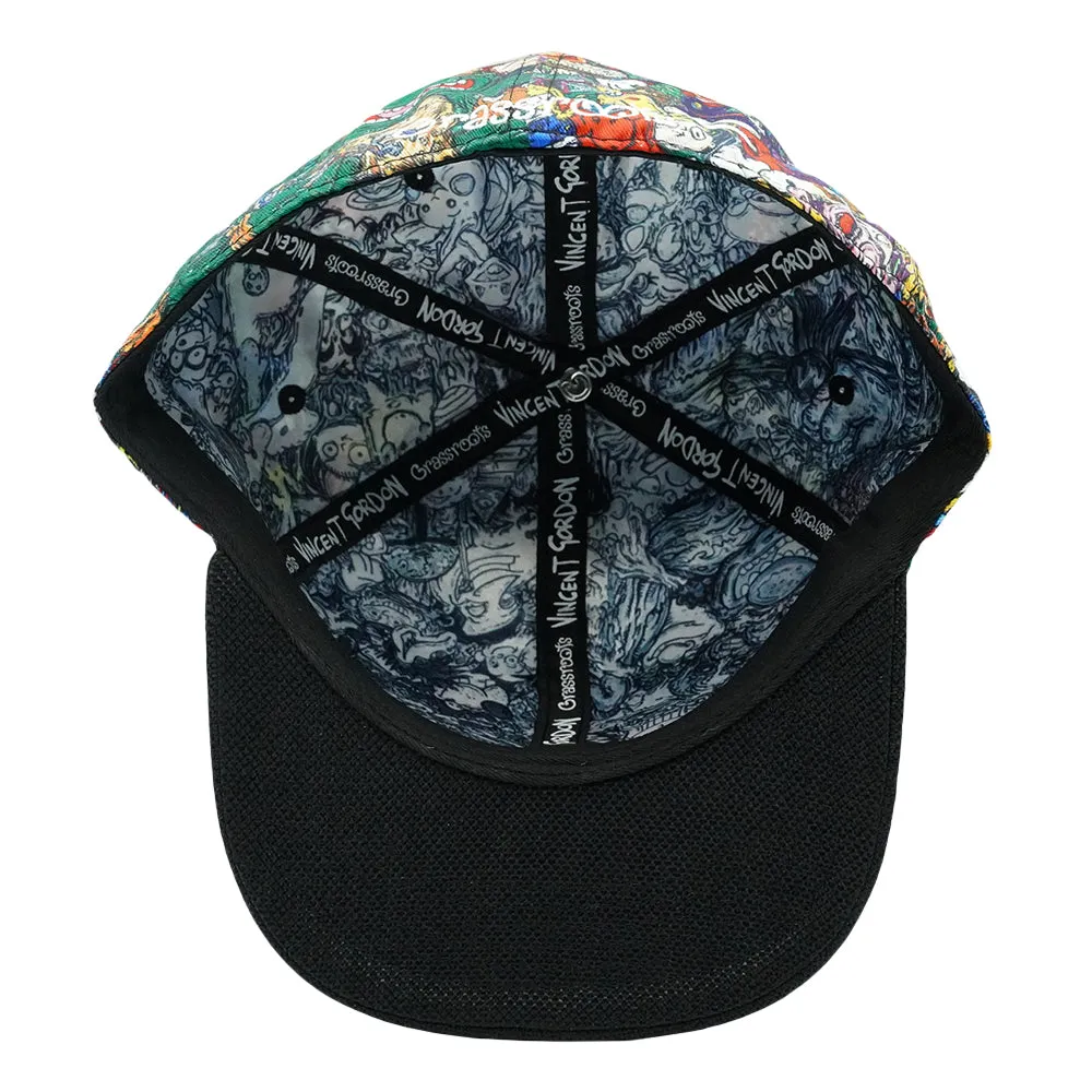 Vincent Gordon Cartoon Gumbo Fitted Hat