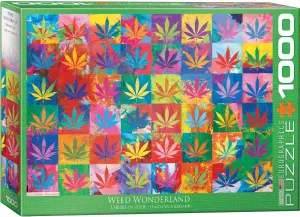 Weed Wonderland, 1000 piece puzzle by Eurographics